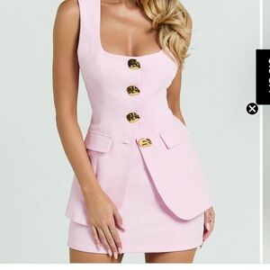 NWOT  ShowPo Pink Phyllis Two Piece Set